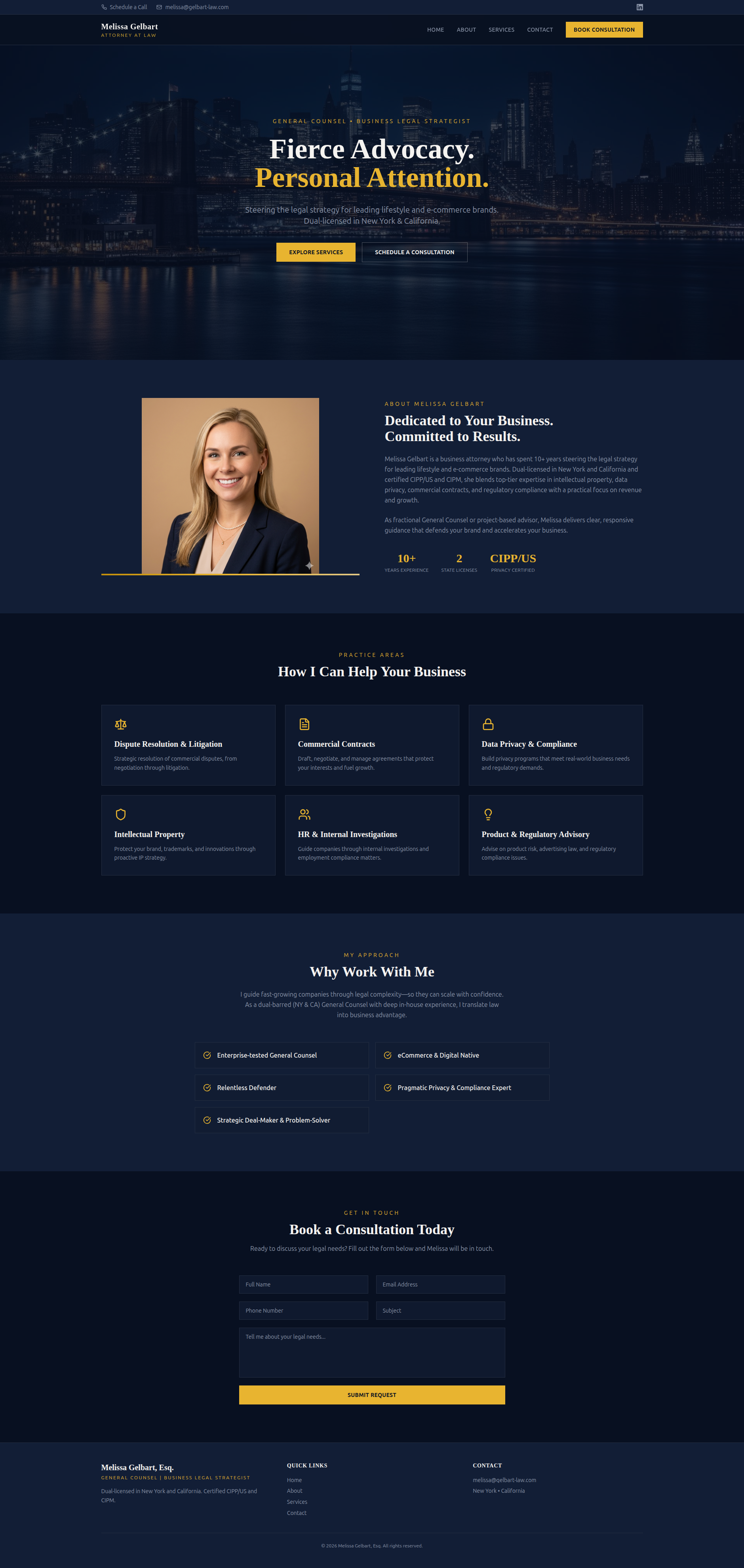 Before Homepage Mockup